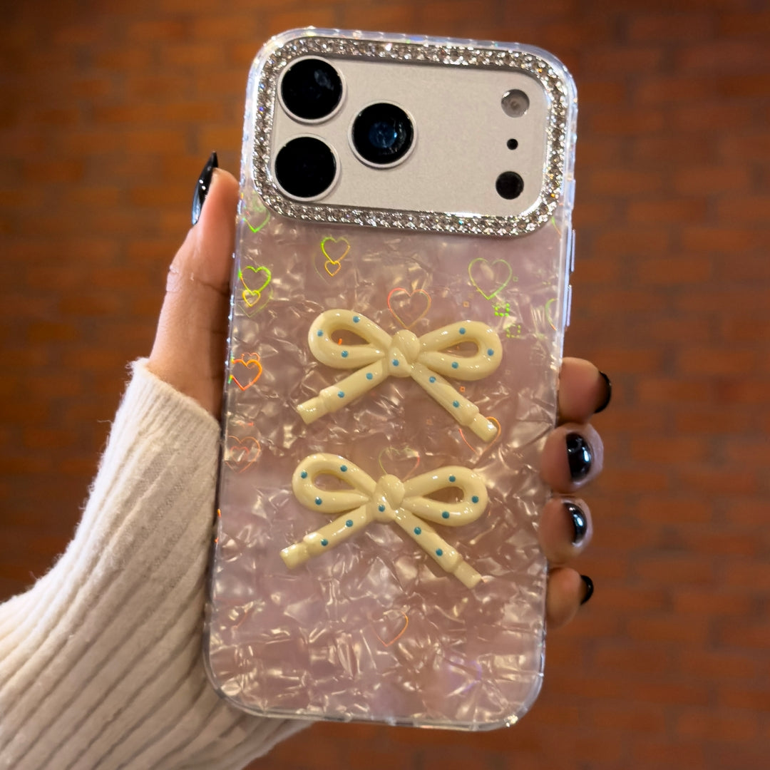 Bow Sparkle Premium Case For iPhone