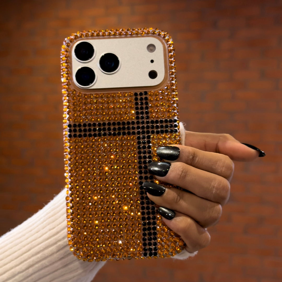 Crystal Cross Bling Luxury Case