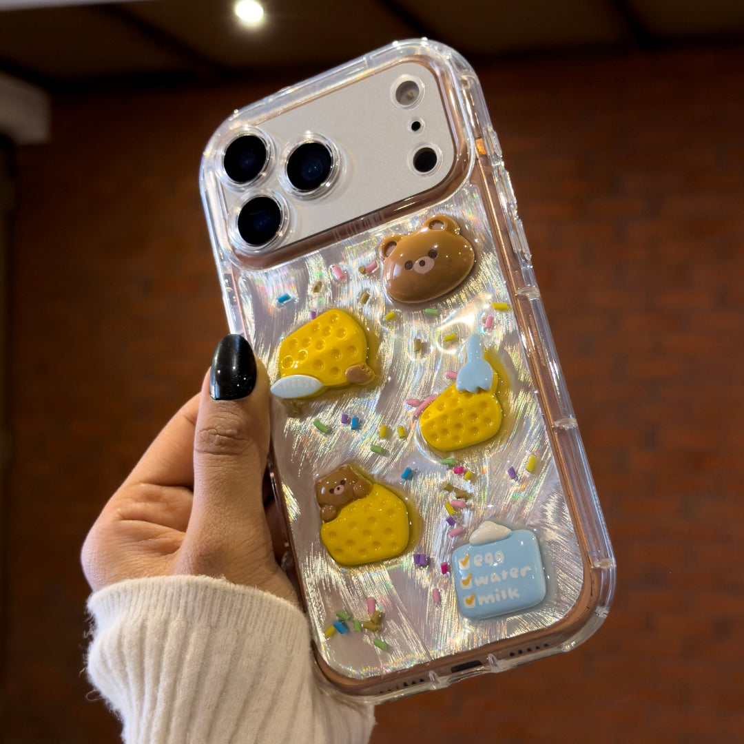 Teddy Treat Holographic Luxury Case