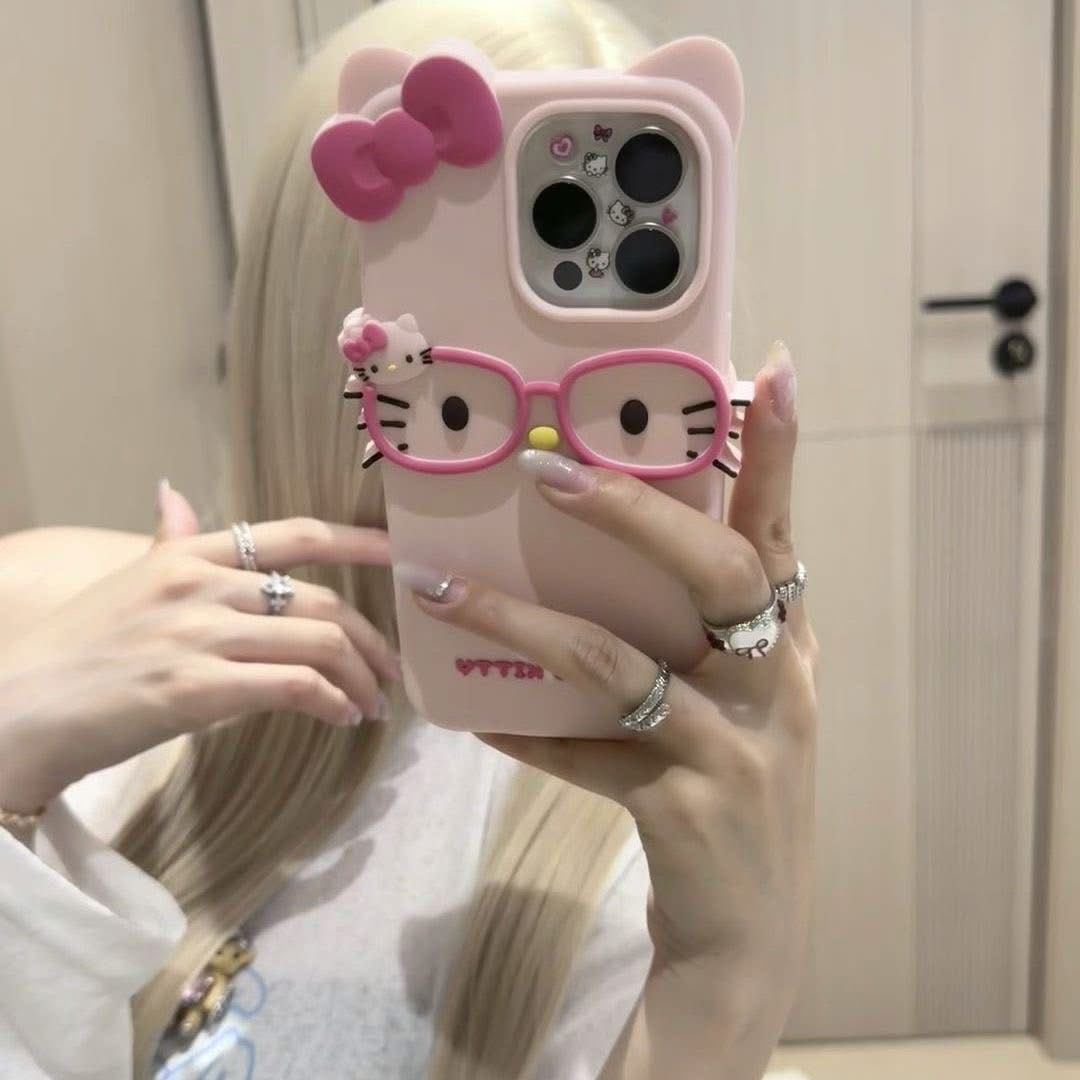 3D Cartoon charachter case for iPhone