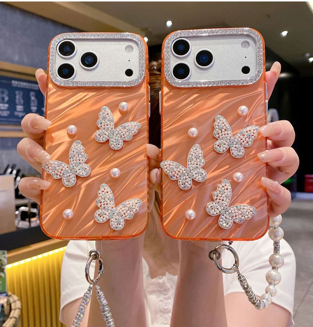 Pearl Butterfly Luxury Case