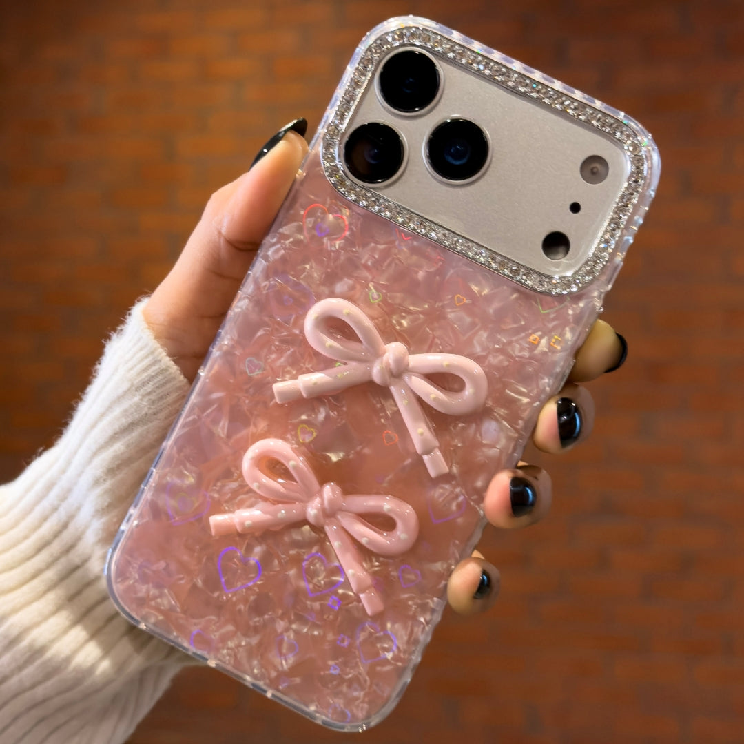 Bow Sparkle Premium Case For iPhone