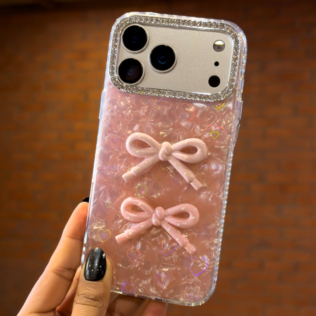 Bow Sparkle Premium Case For iPhone