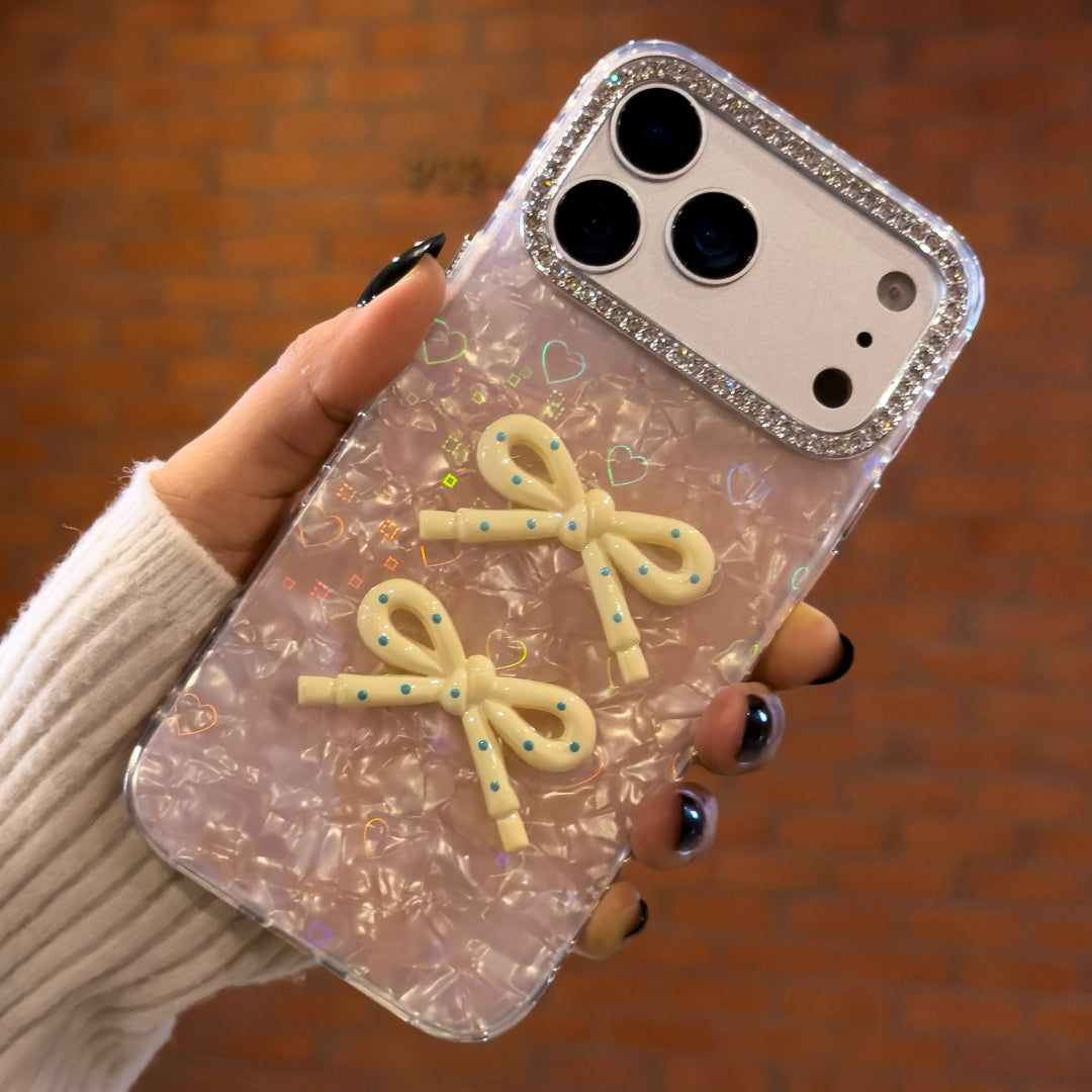 Bow Sparkle Premium Case For iPhone