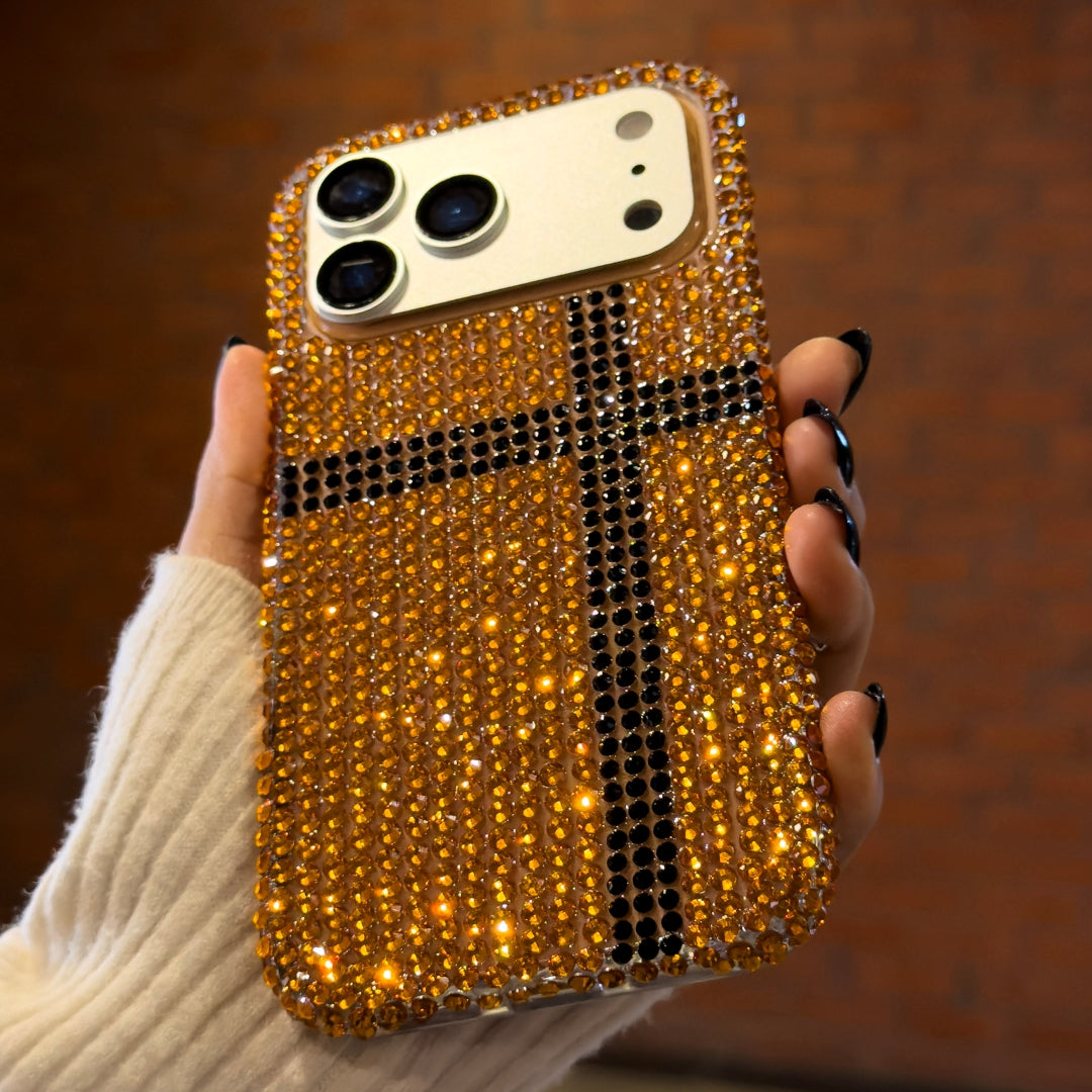 Crystal Cross Bling Luxury Case