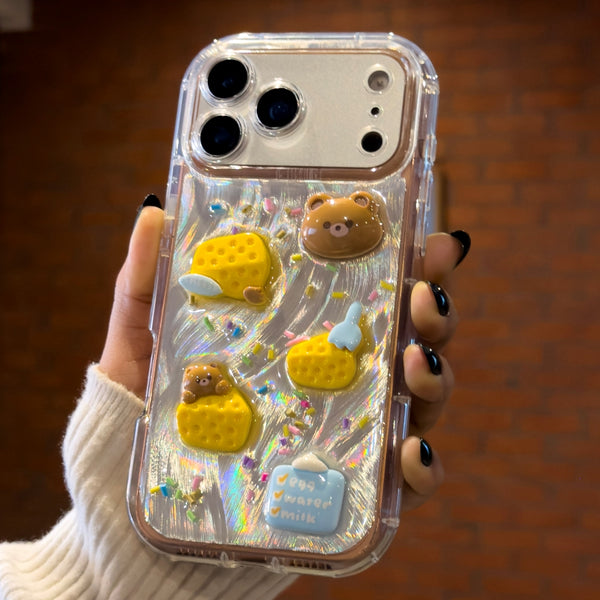 Teddy Treat Holographic Luxury Case