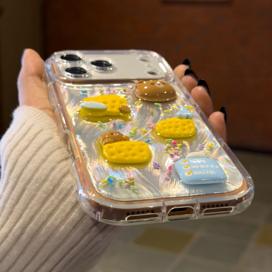 Teddy Treat Holographic Luxury Case