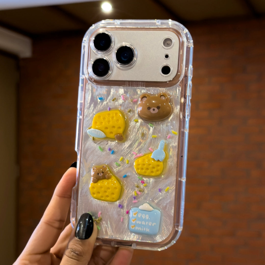 Teddy Treat Holographic Luxury Case