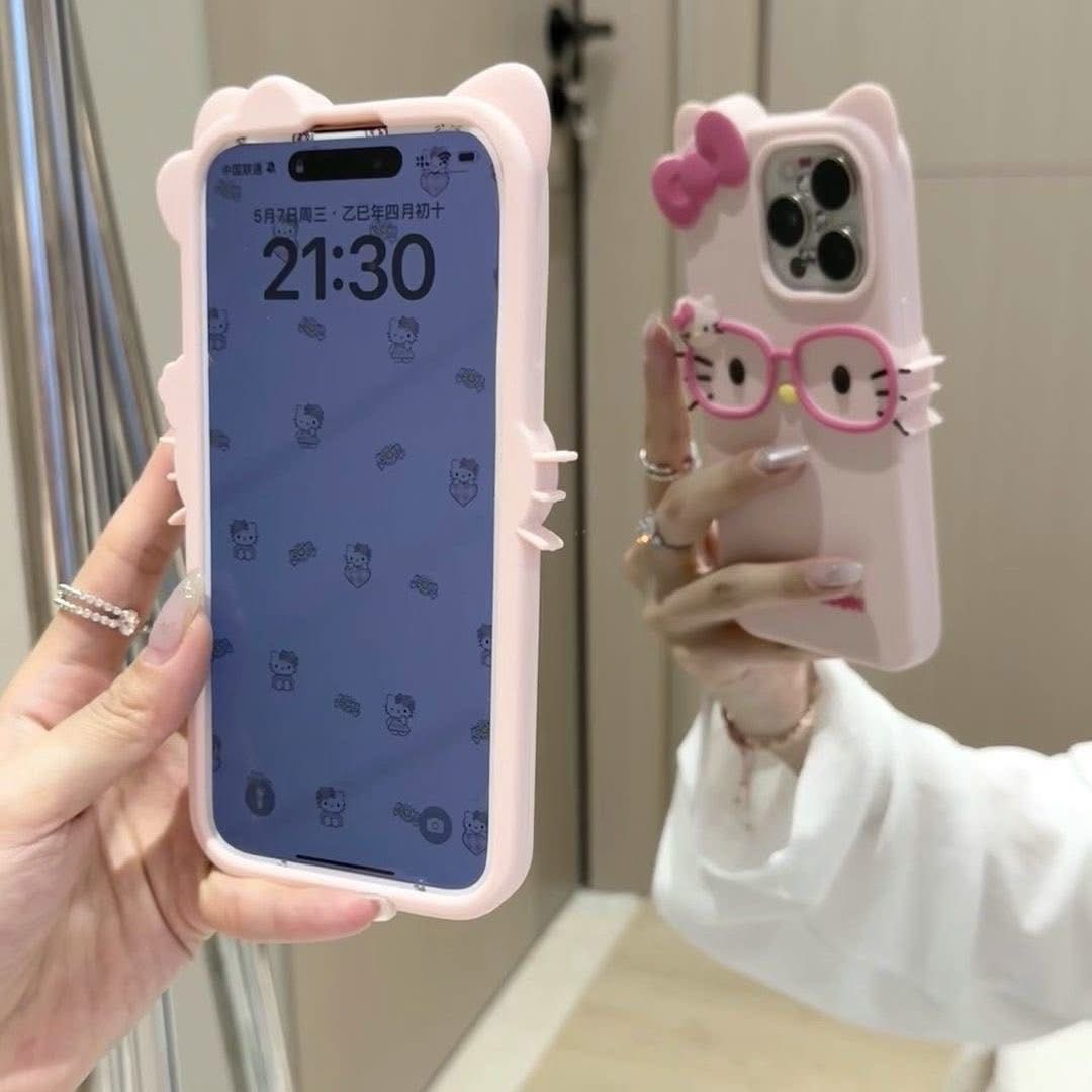 3D Cartoon charachter case for iPhone